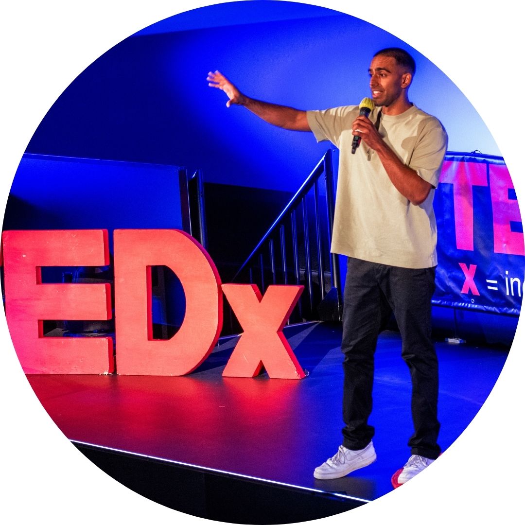 Dr. Kurren Sandhu speaking